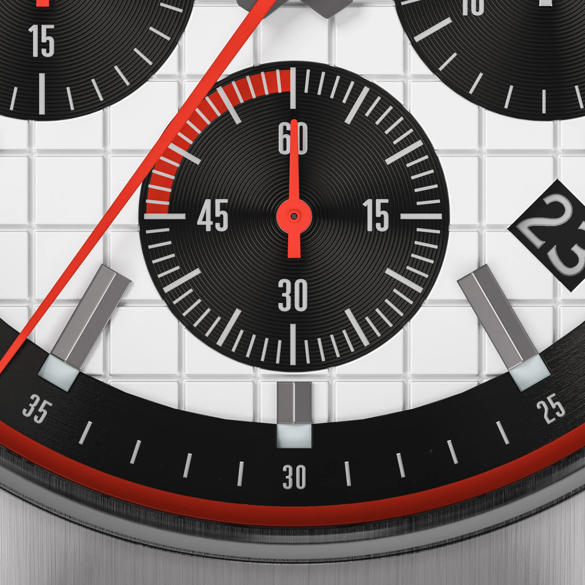 Octachrono – Silver Red - Image 5