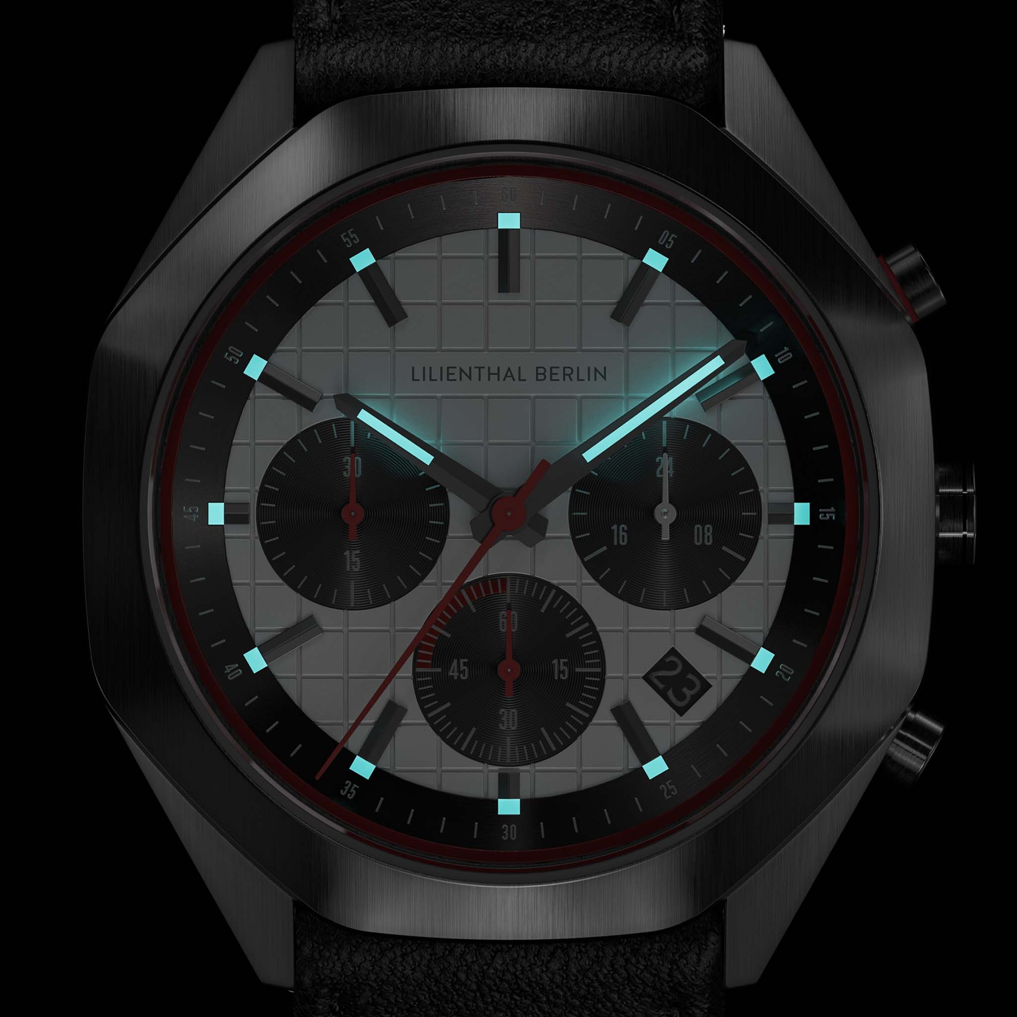 Octachrono – Silver Red - Image 8