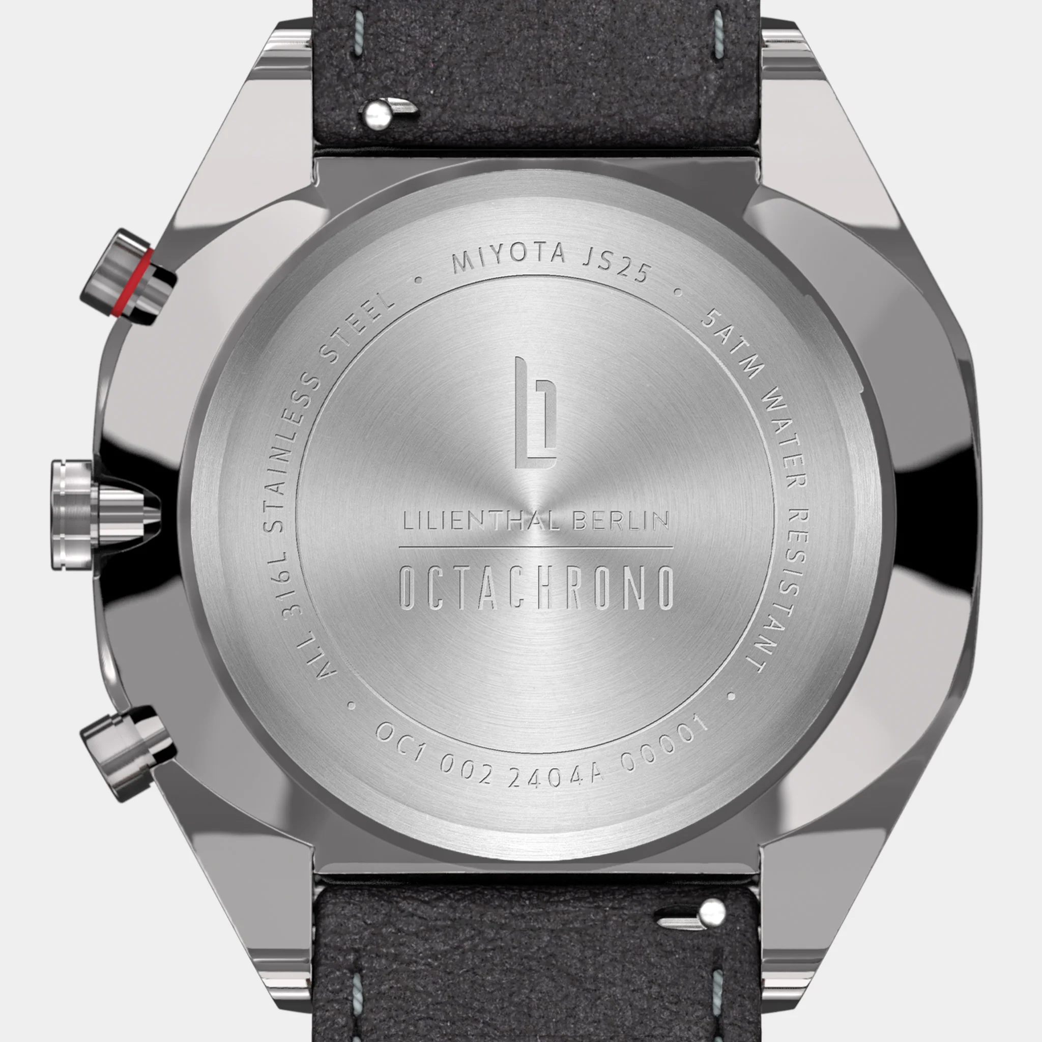 Octachrono – Silver Red - Image 9