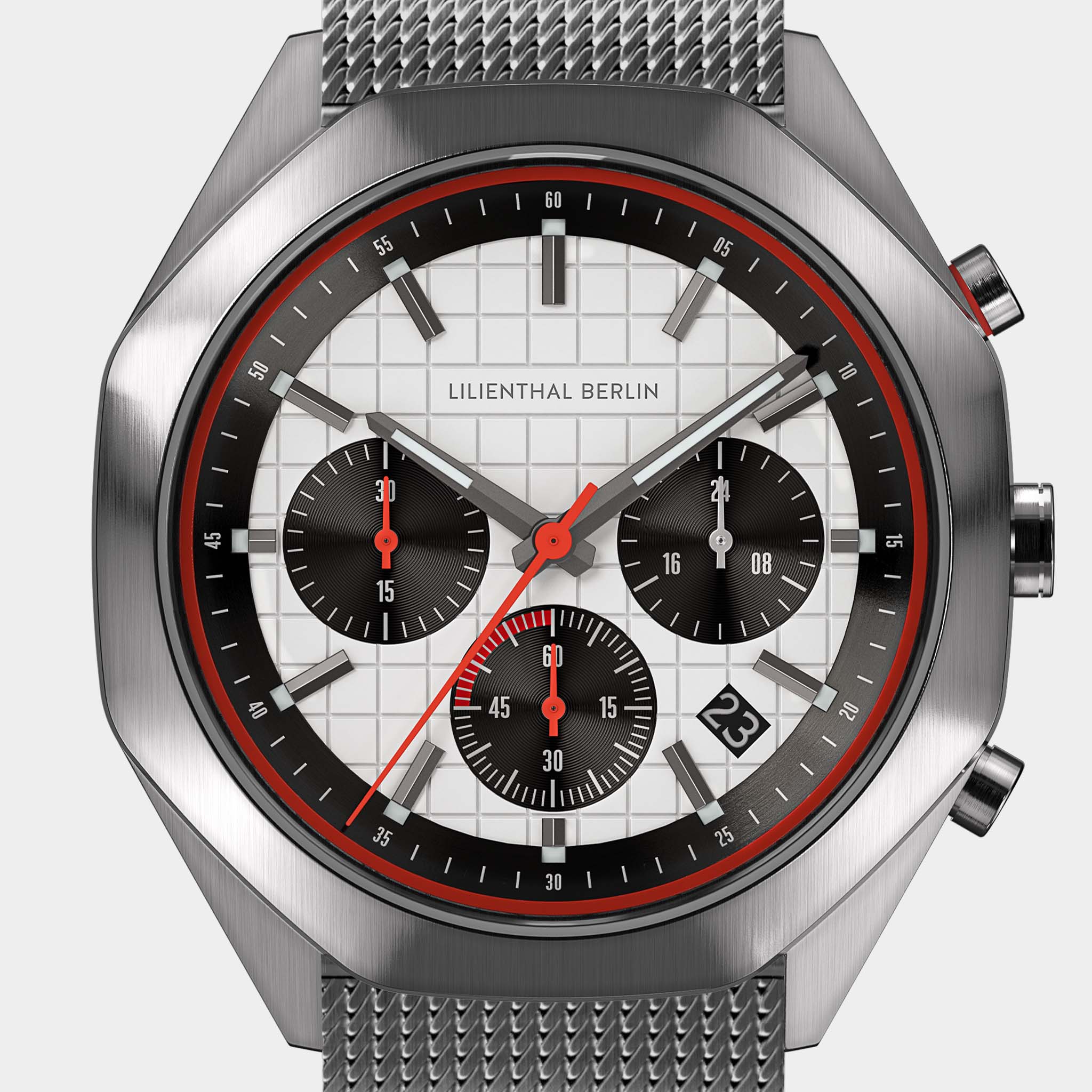 Octachrono – Silver Red - Image 6