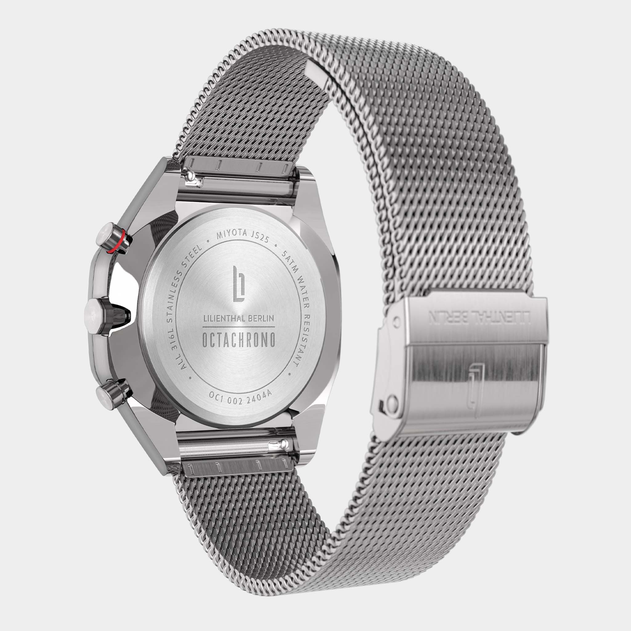 Octachrono – Silver Red - Image 8