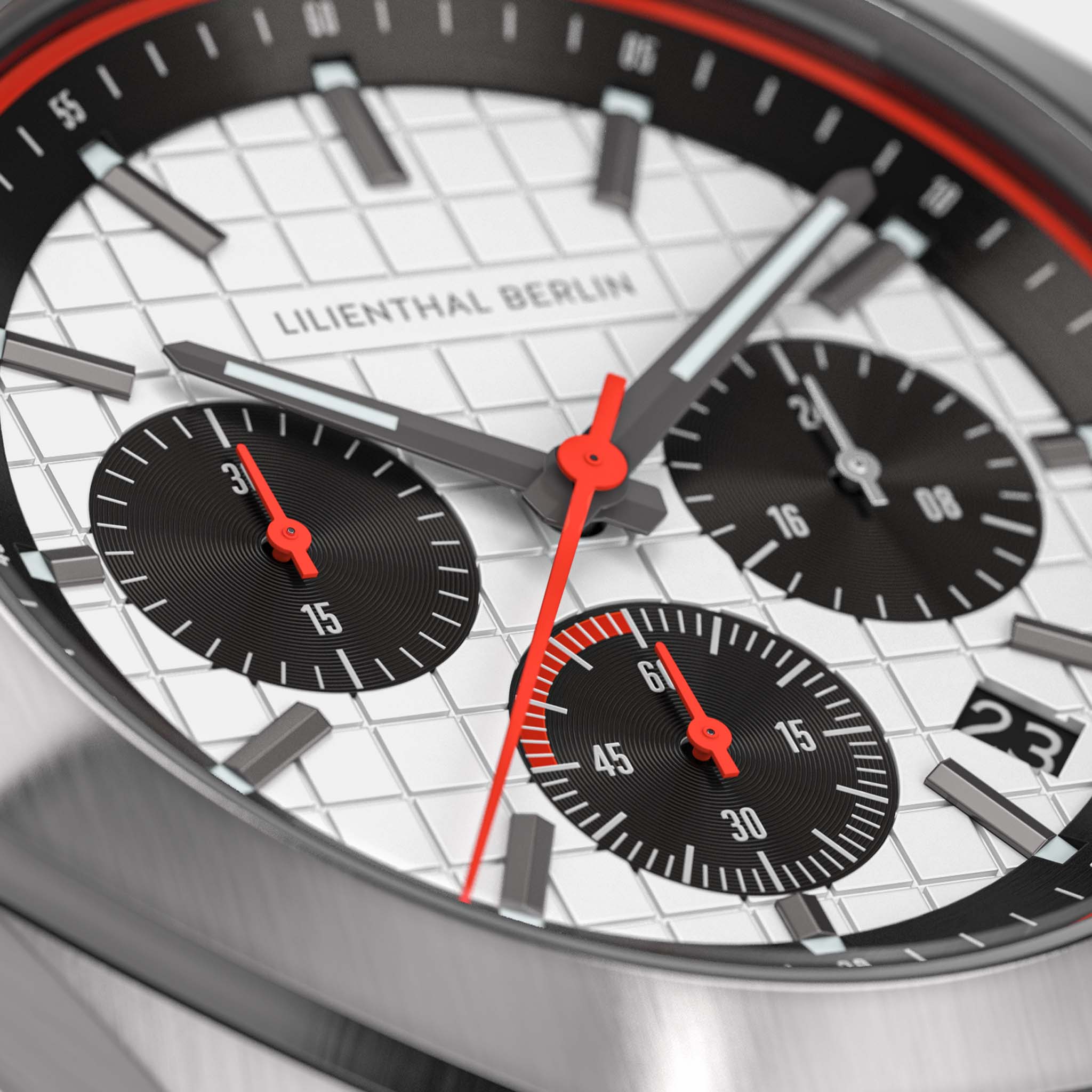 Octachrono – Silver Red - Image 4