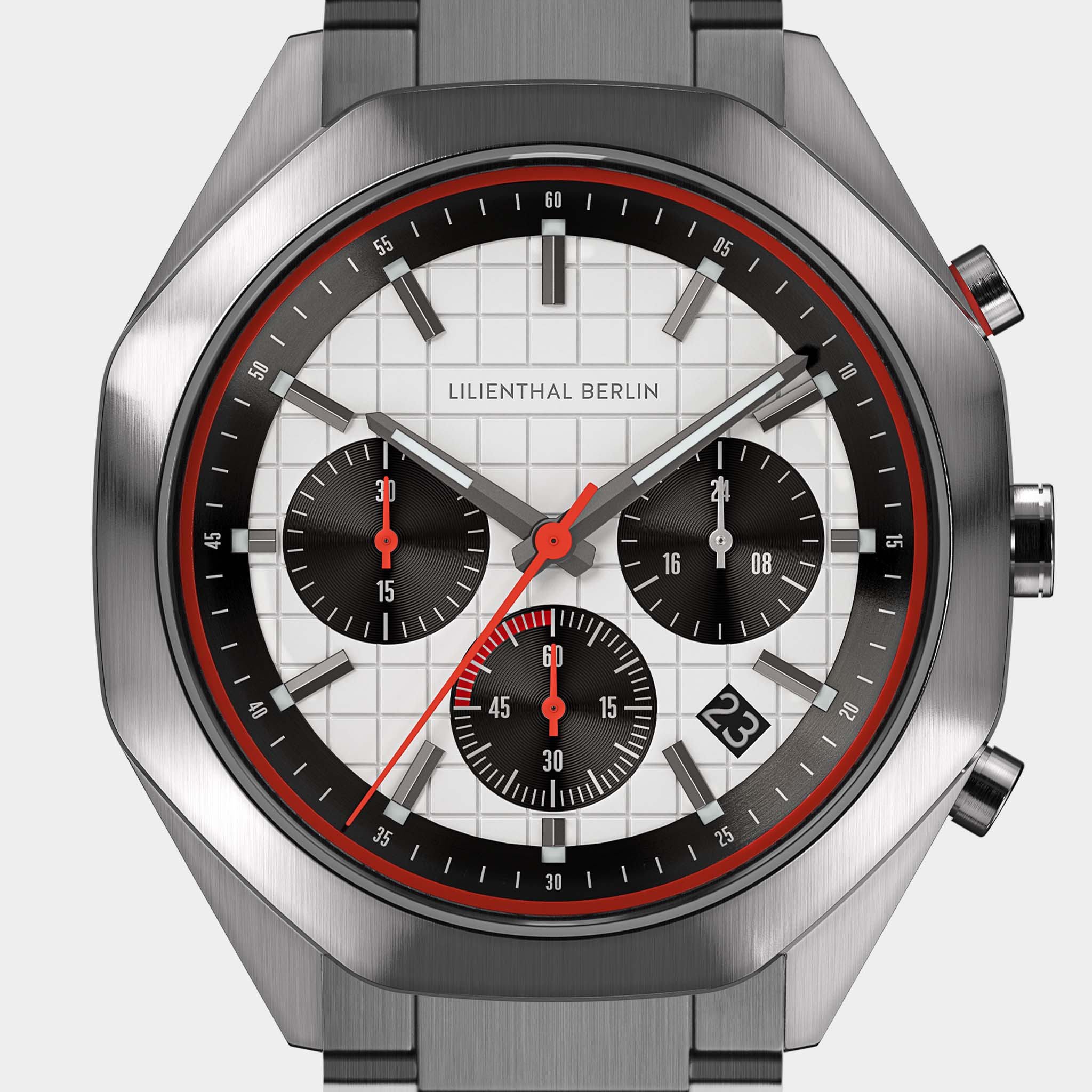Octachrono – Silver Red - Image 5