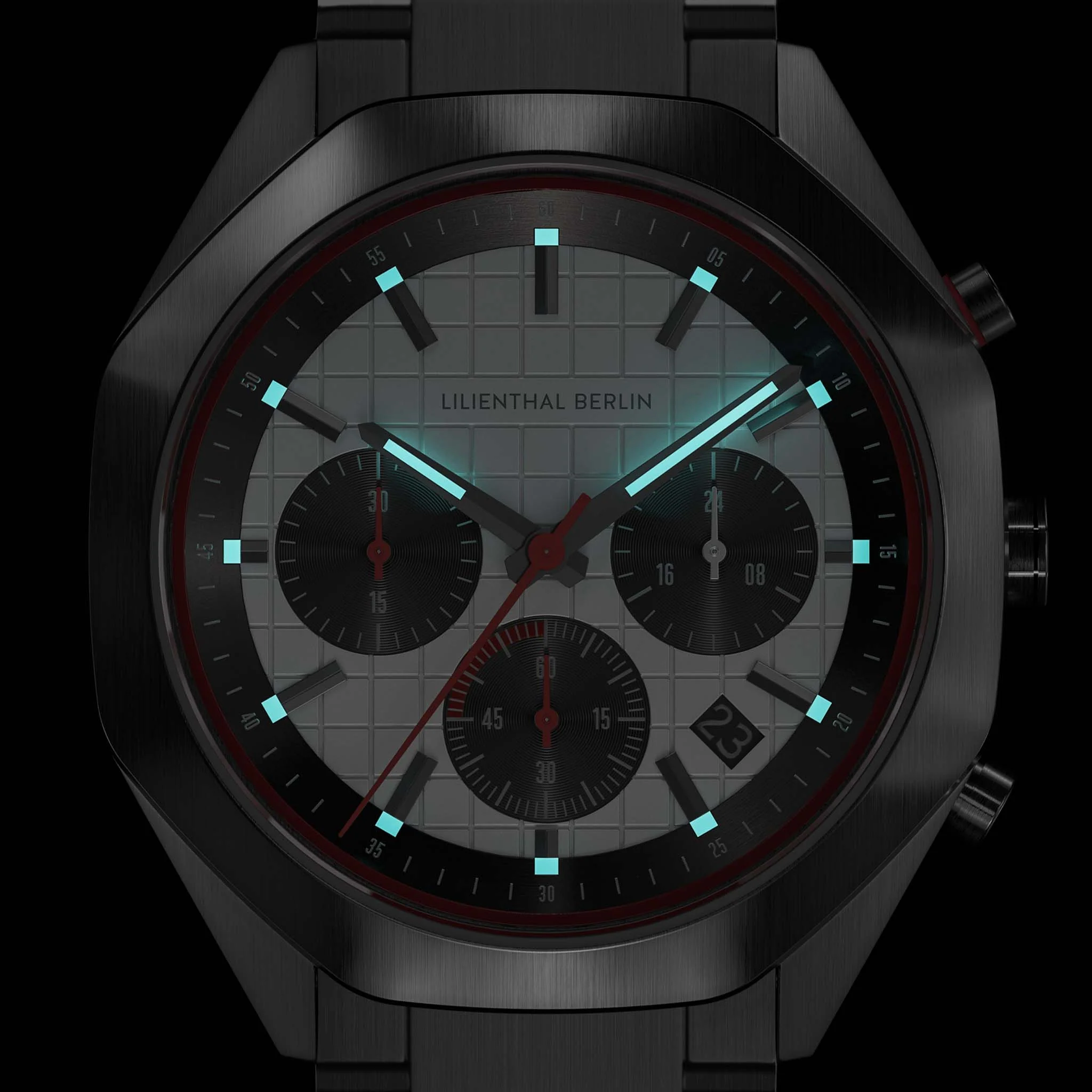 Octachrono – Silver Red - Image 7