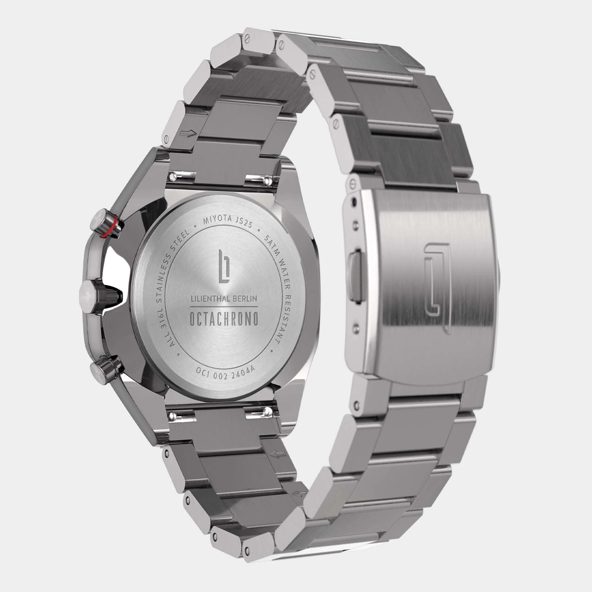Octachrono – Silver Red - Image 8