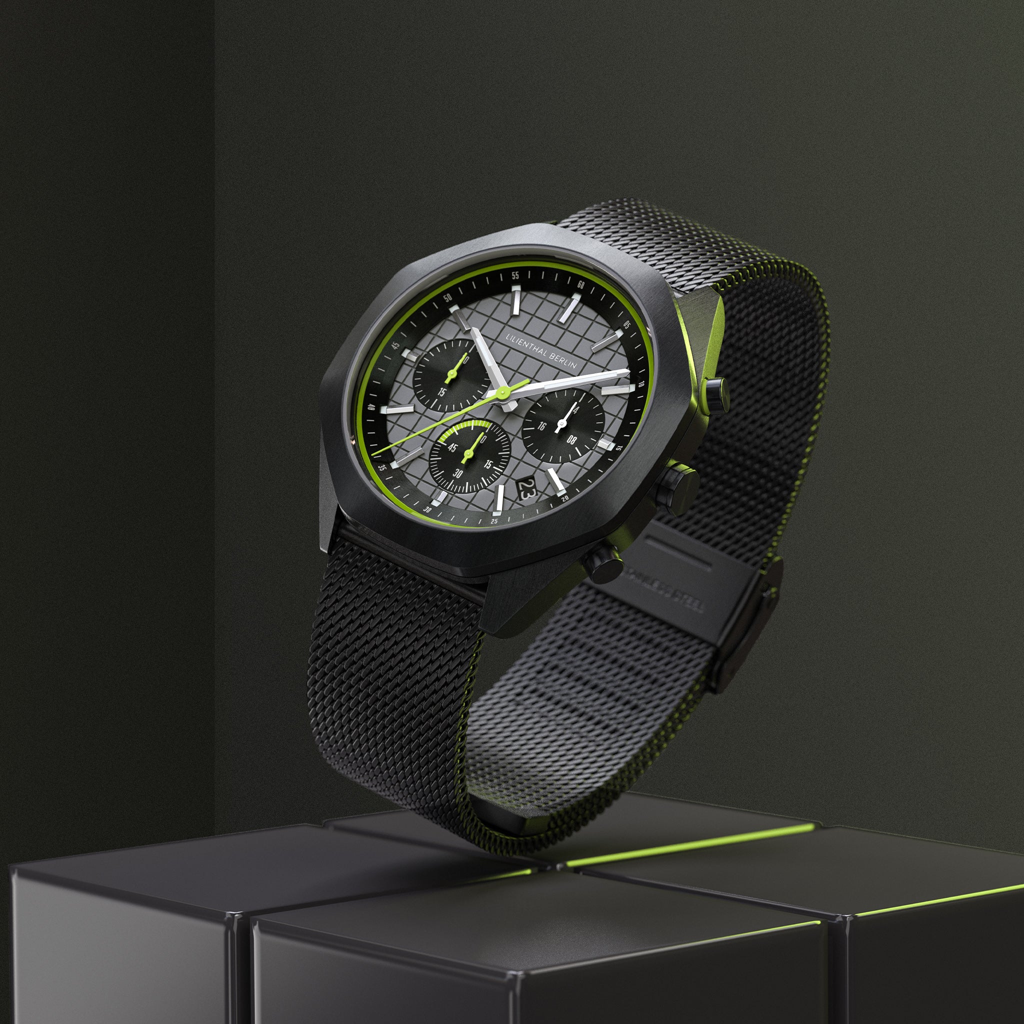 Octachrono – Black Lime - Image 3