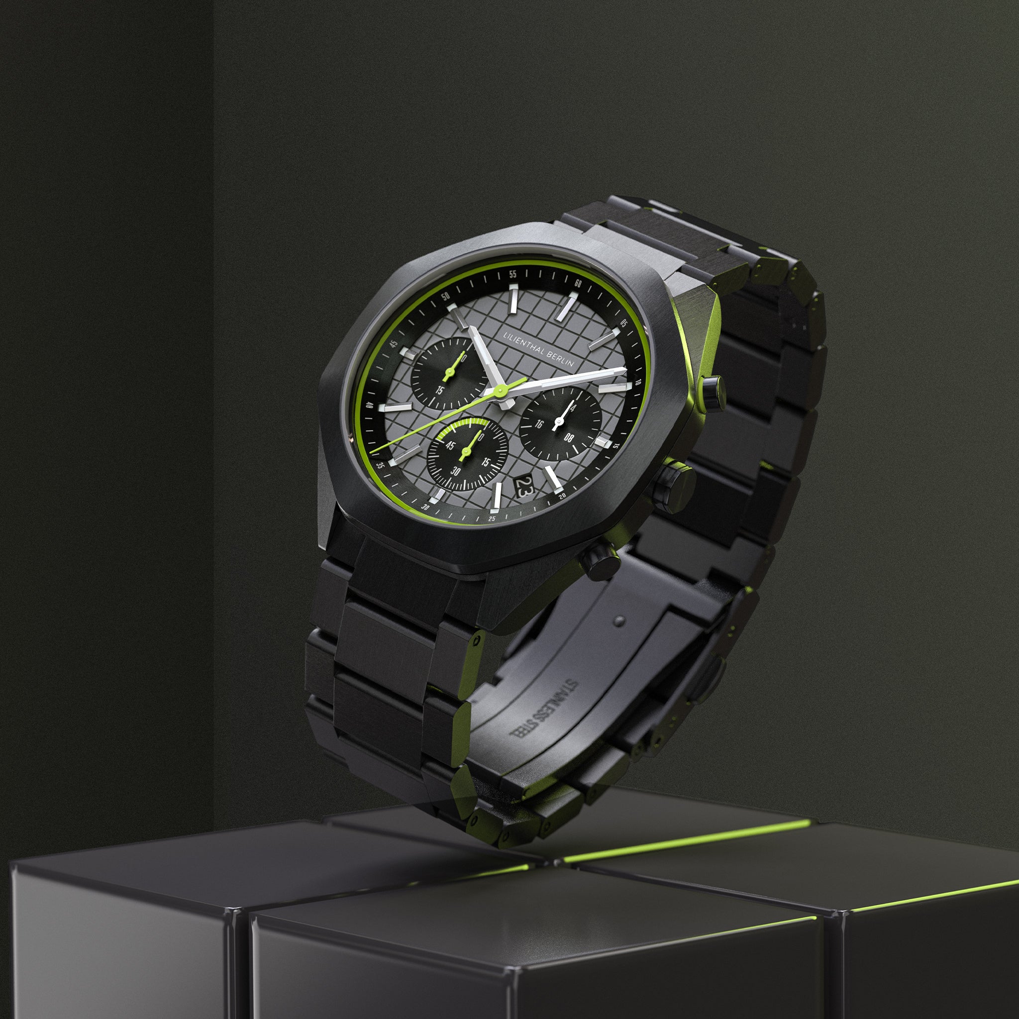Octachrono – Black Lime - Image 3