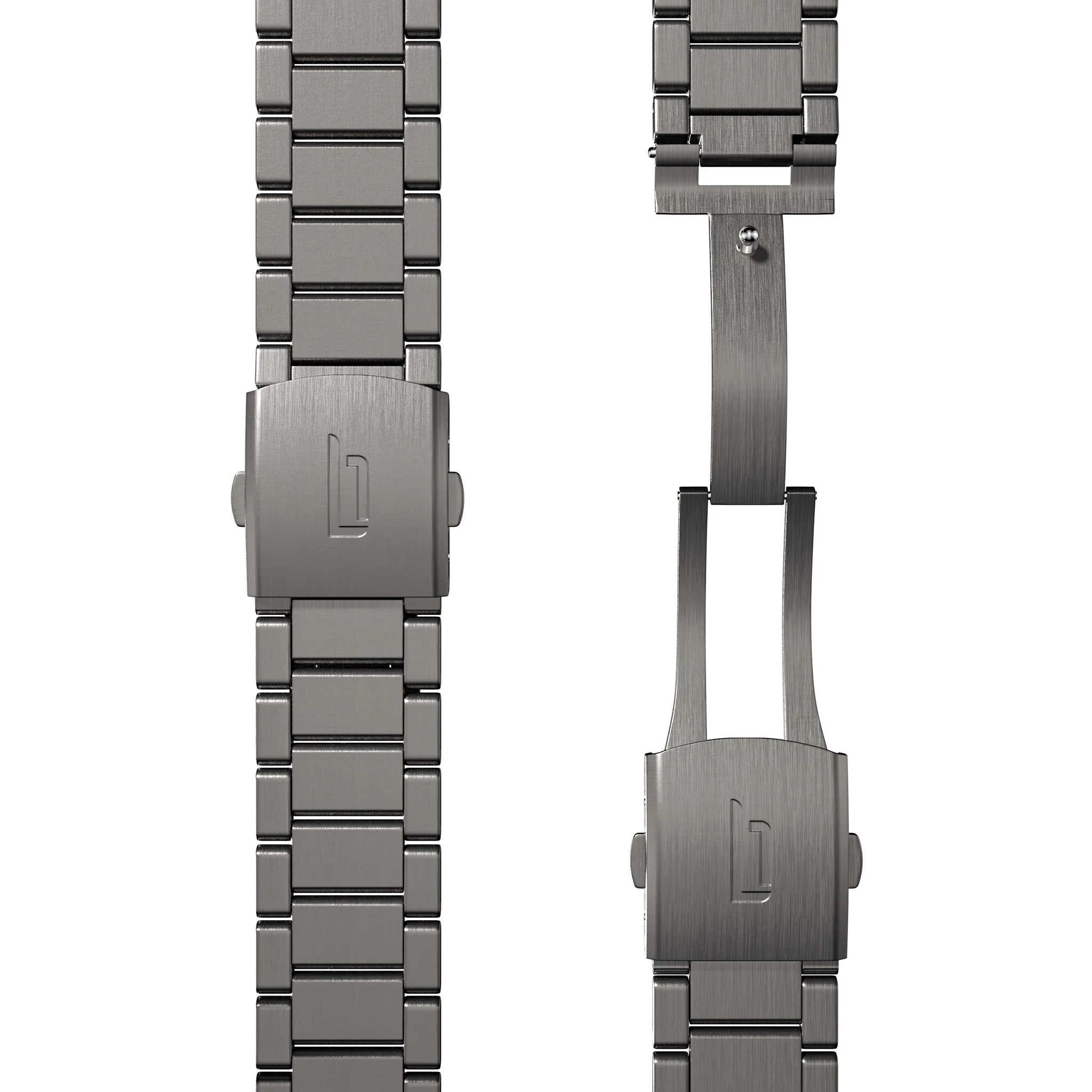 Stainless Steel Strap – Anthracite Brushed - Image 3