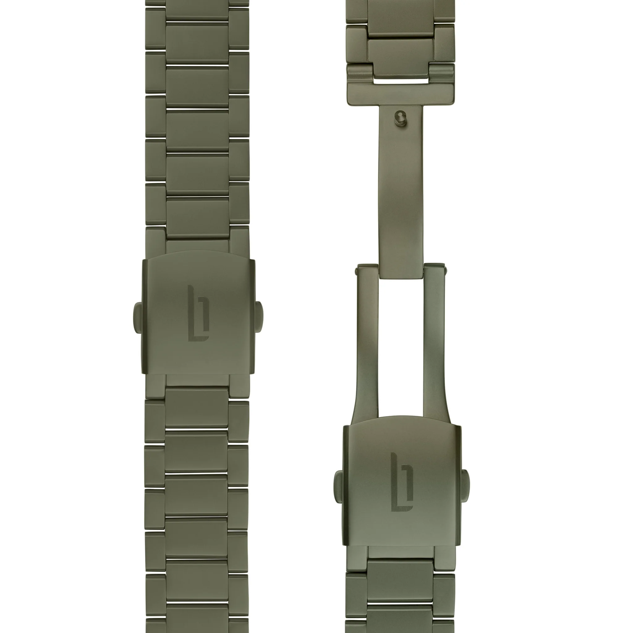 Stainless Steel Strap – Olive Matte - Image 3