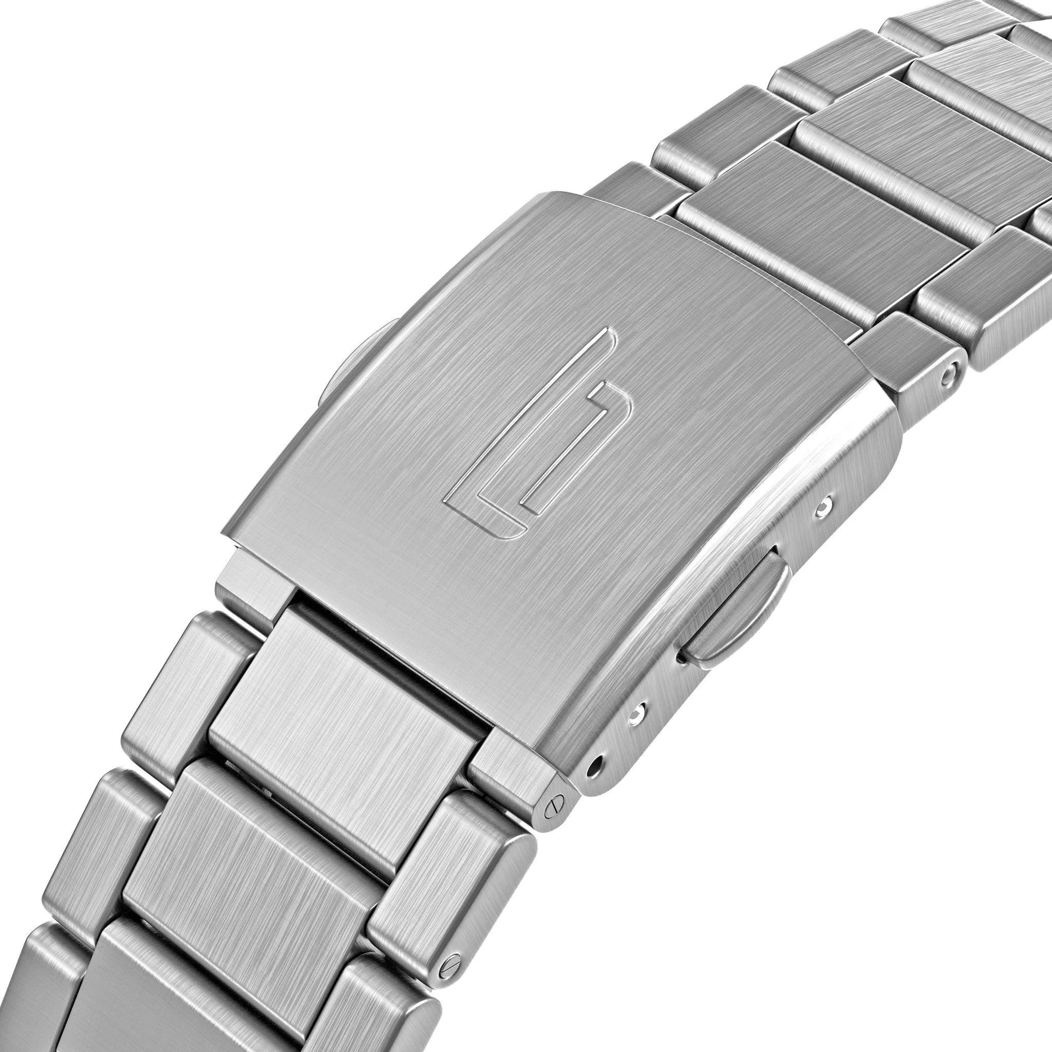 Stainless Steel Strap – Silver Brushed - Image 2