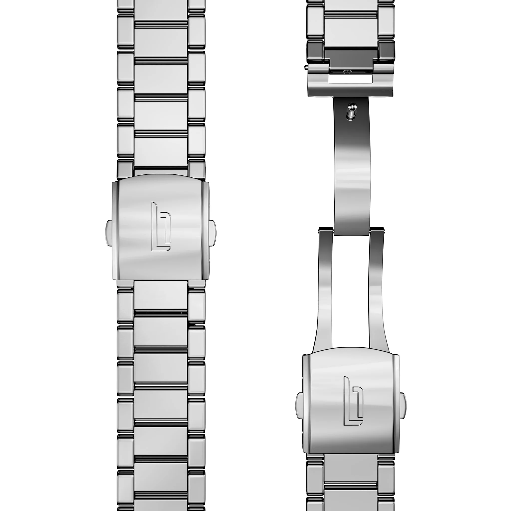 Stainless Steel Strap – Silver Polished - Image 3