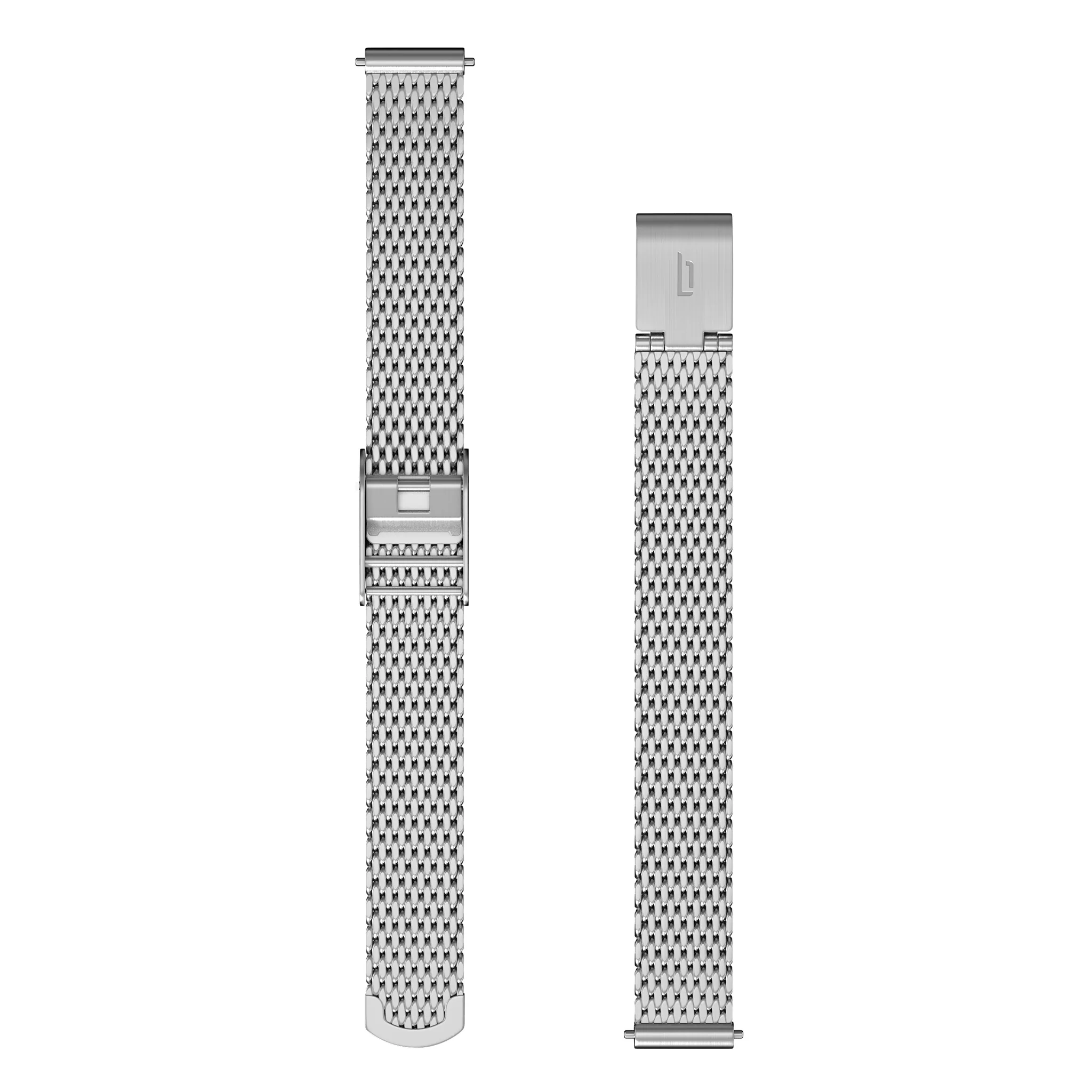 Mesh Strap – Silver Brushed - Image 3
