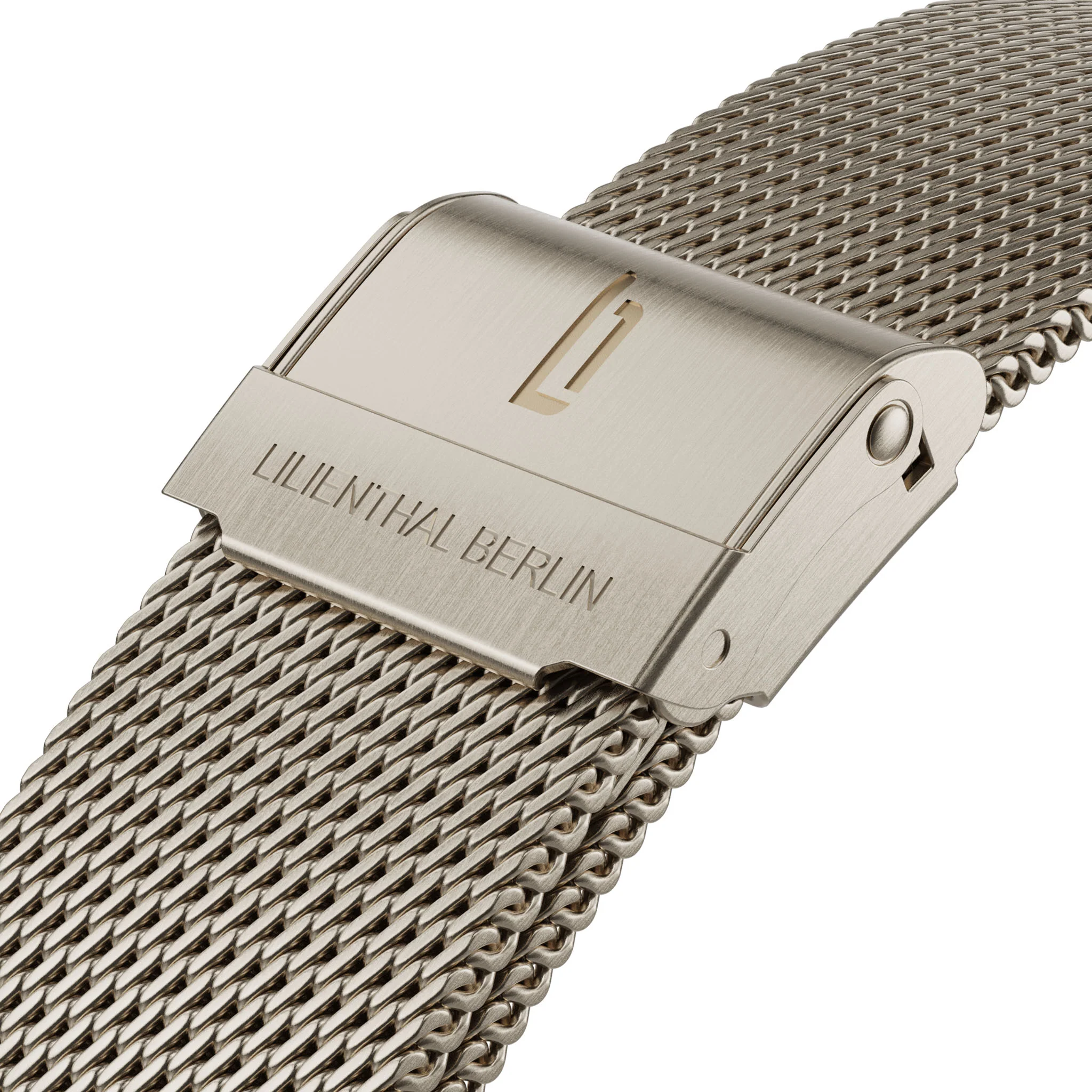 Mesh Strap – Beige Brushed - Image 2