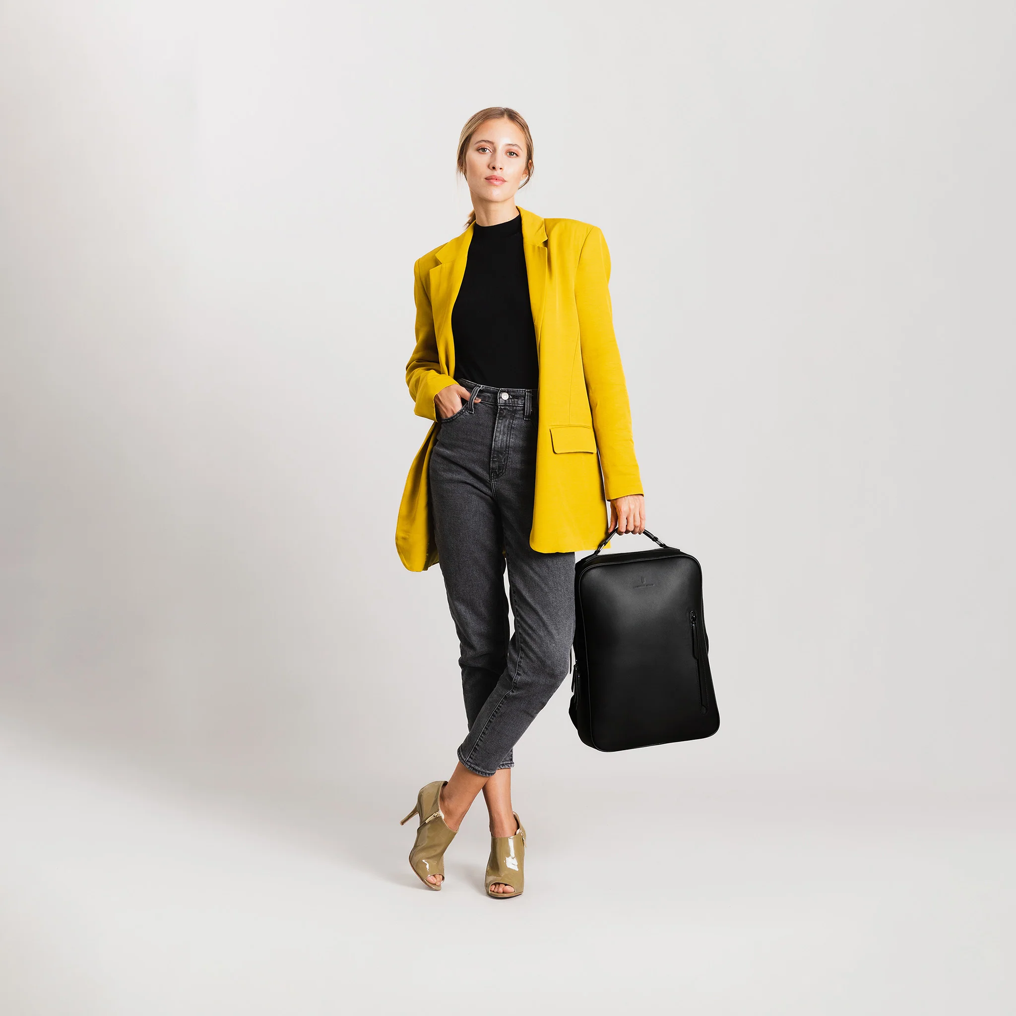 Virtuoso Minimalist Backpack – Black - Image 6