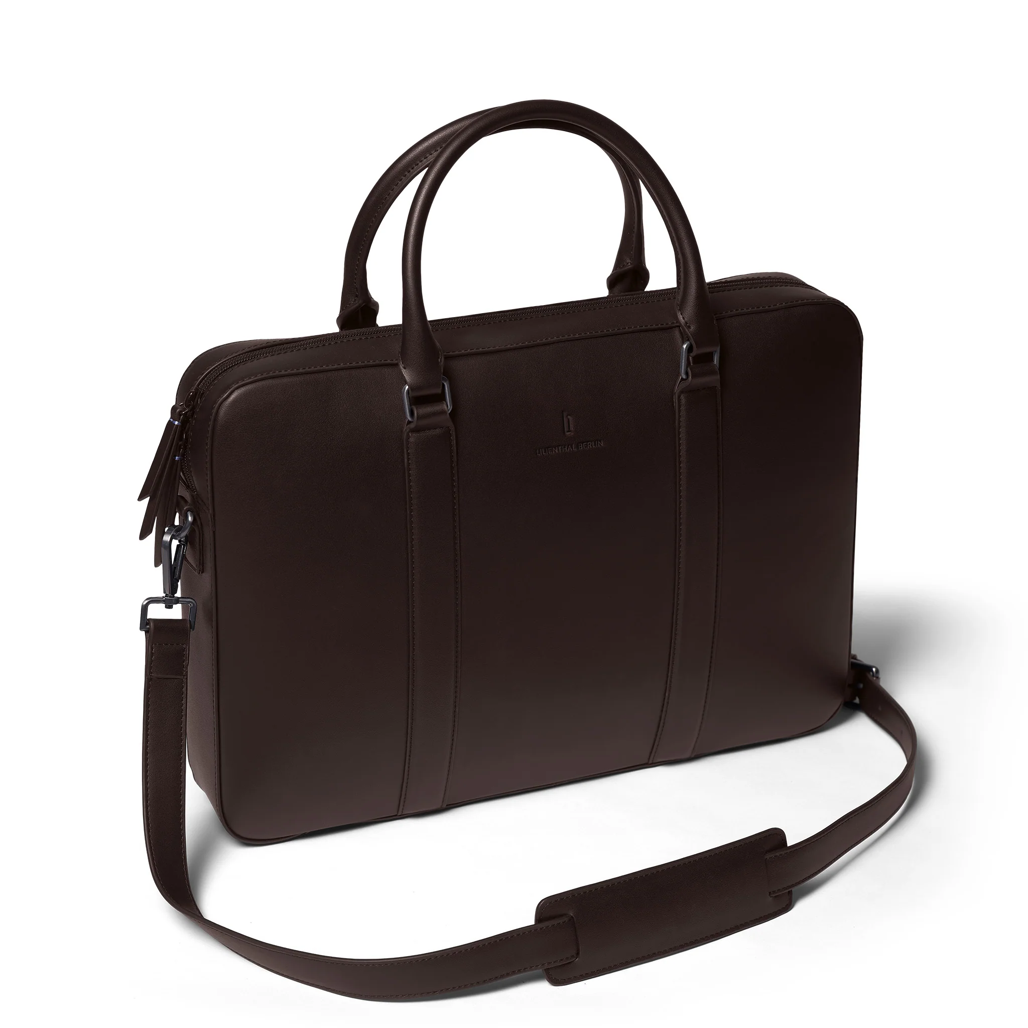 Virtuoso Classic Briefcase – Dark Brown - Image 3