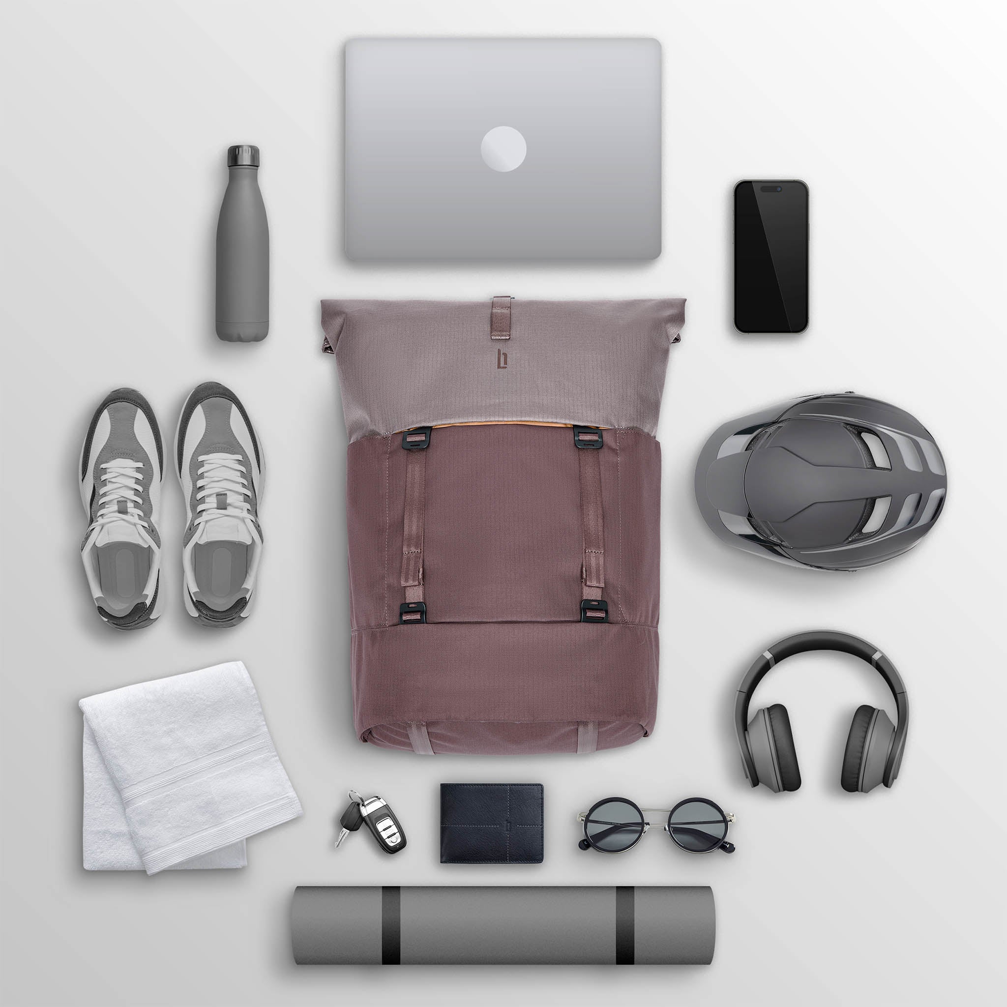 Urbaneer Rolltop – Aubergine - Image 13