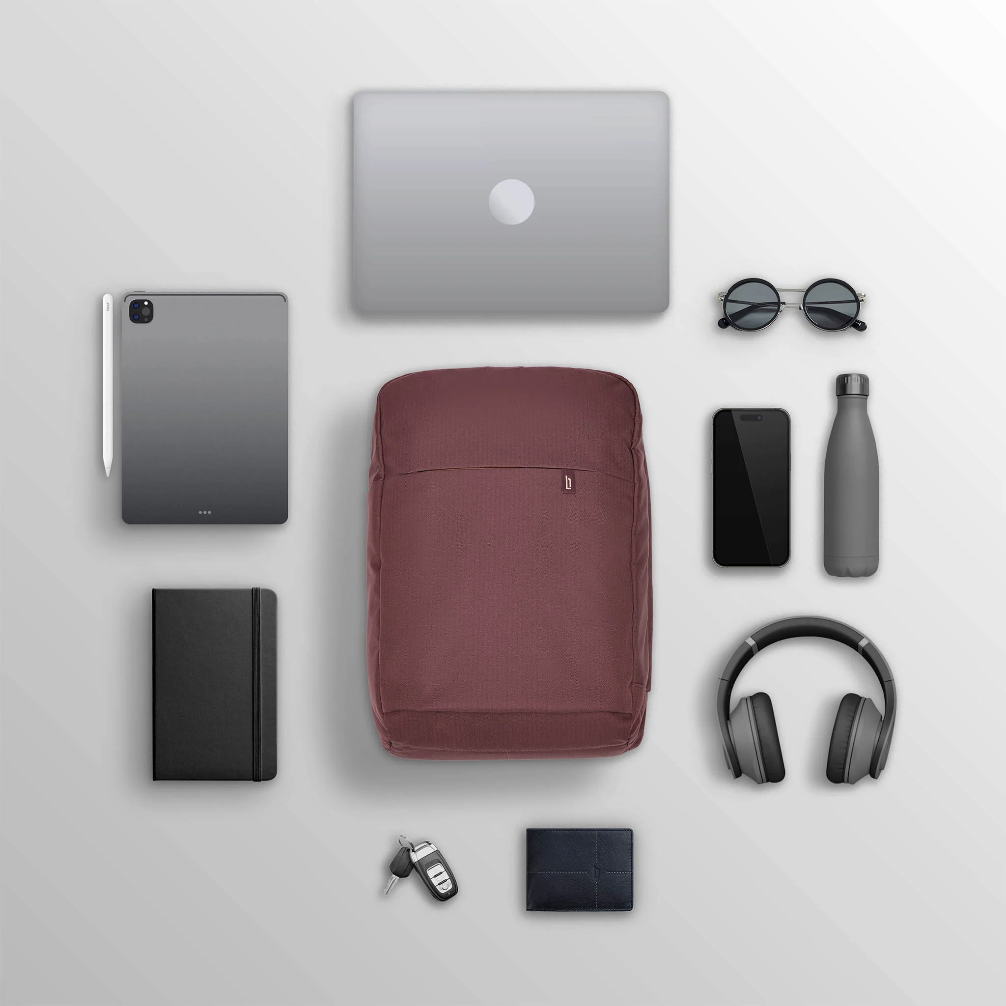 Urbaneer 3-in-1 Daypack – Aubergine - Image 16
