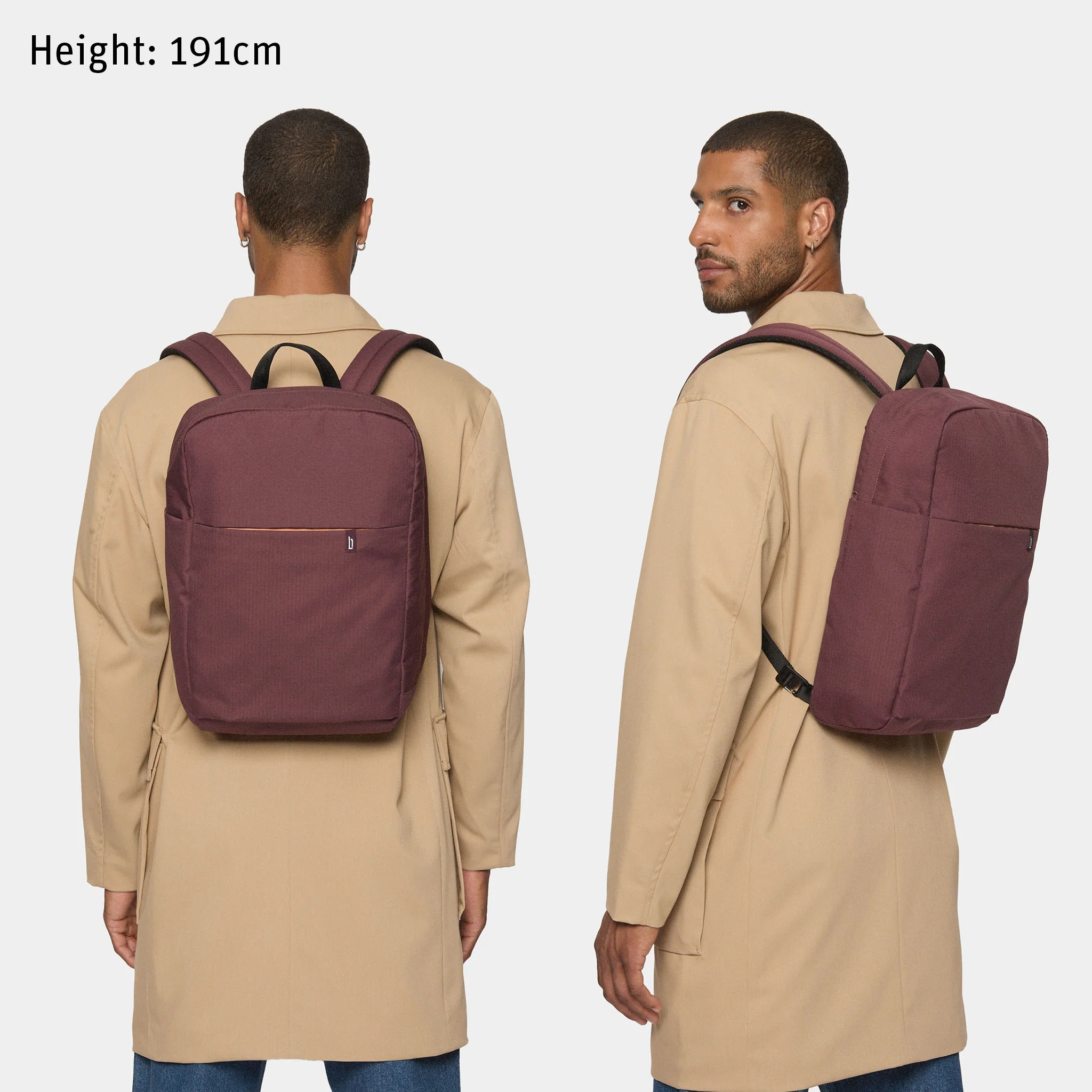 Urbaneer 3-in-1 Daypack – Aubergine - Image 9