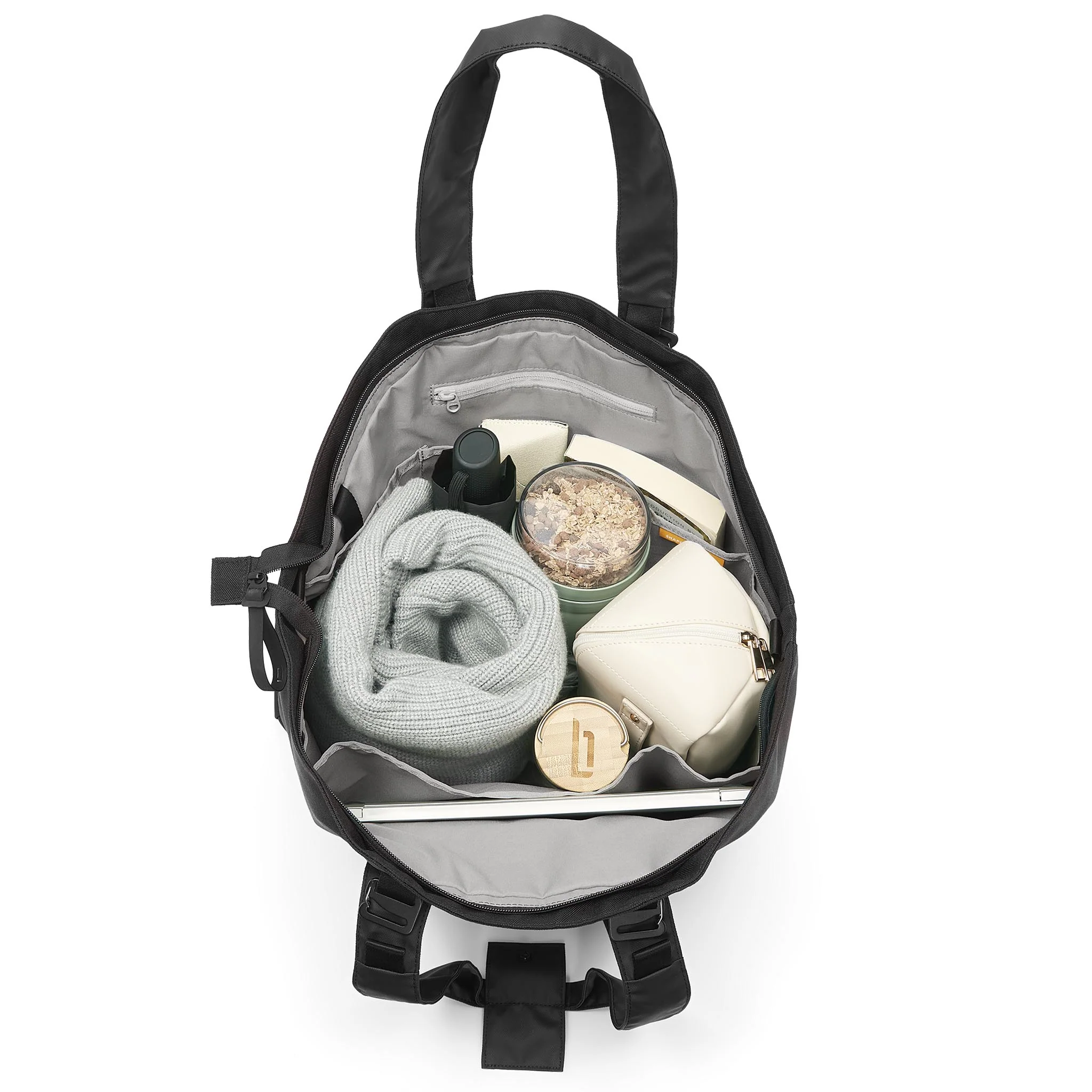 Urbaneer Tote Bag Utility – Black - Image 8