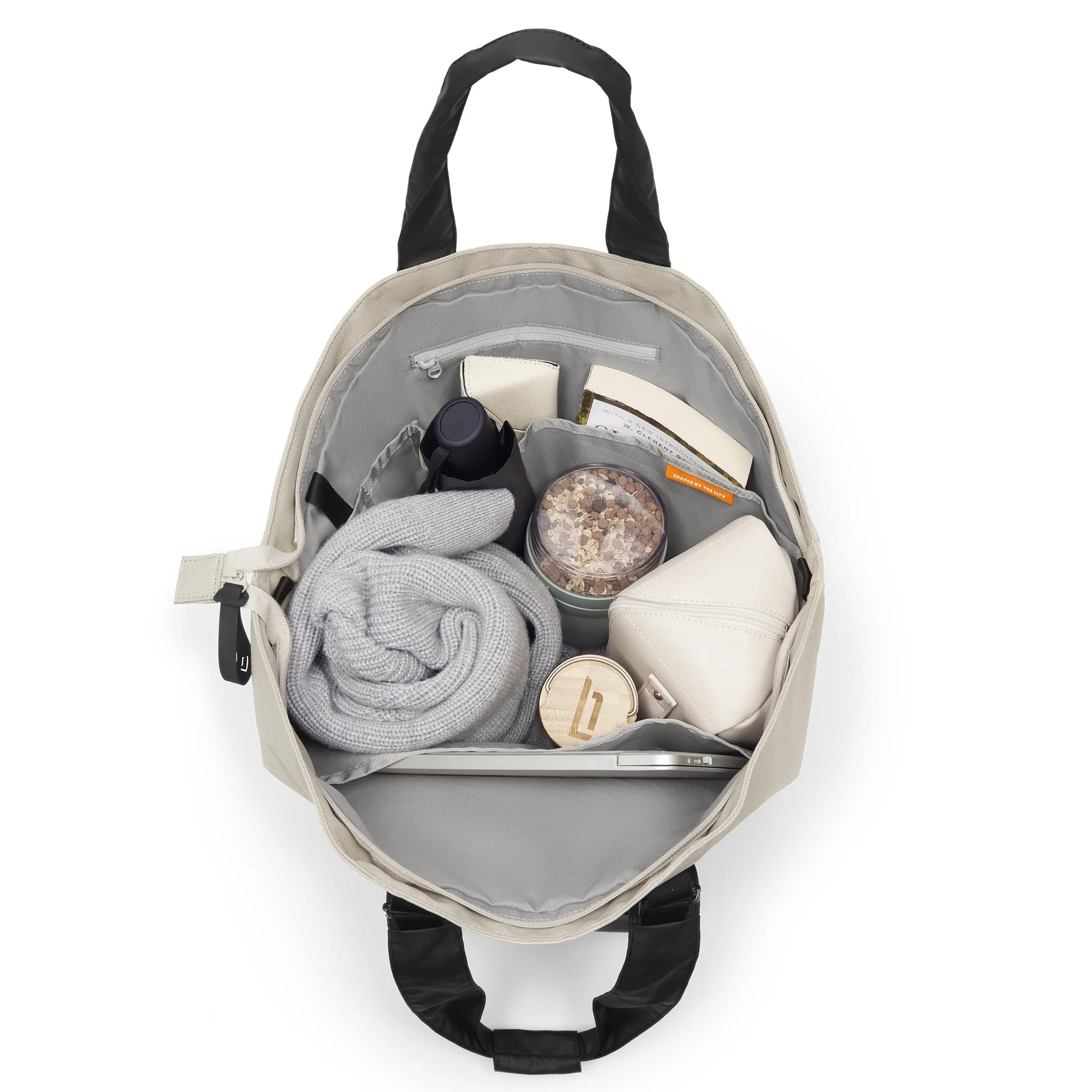Urbaneer Tote Bag Utility – Beige - Image 8