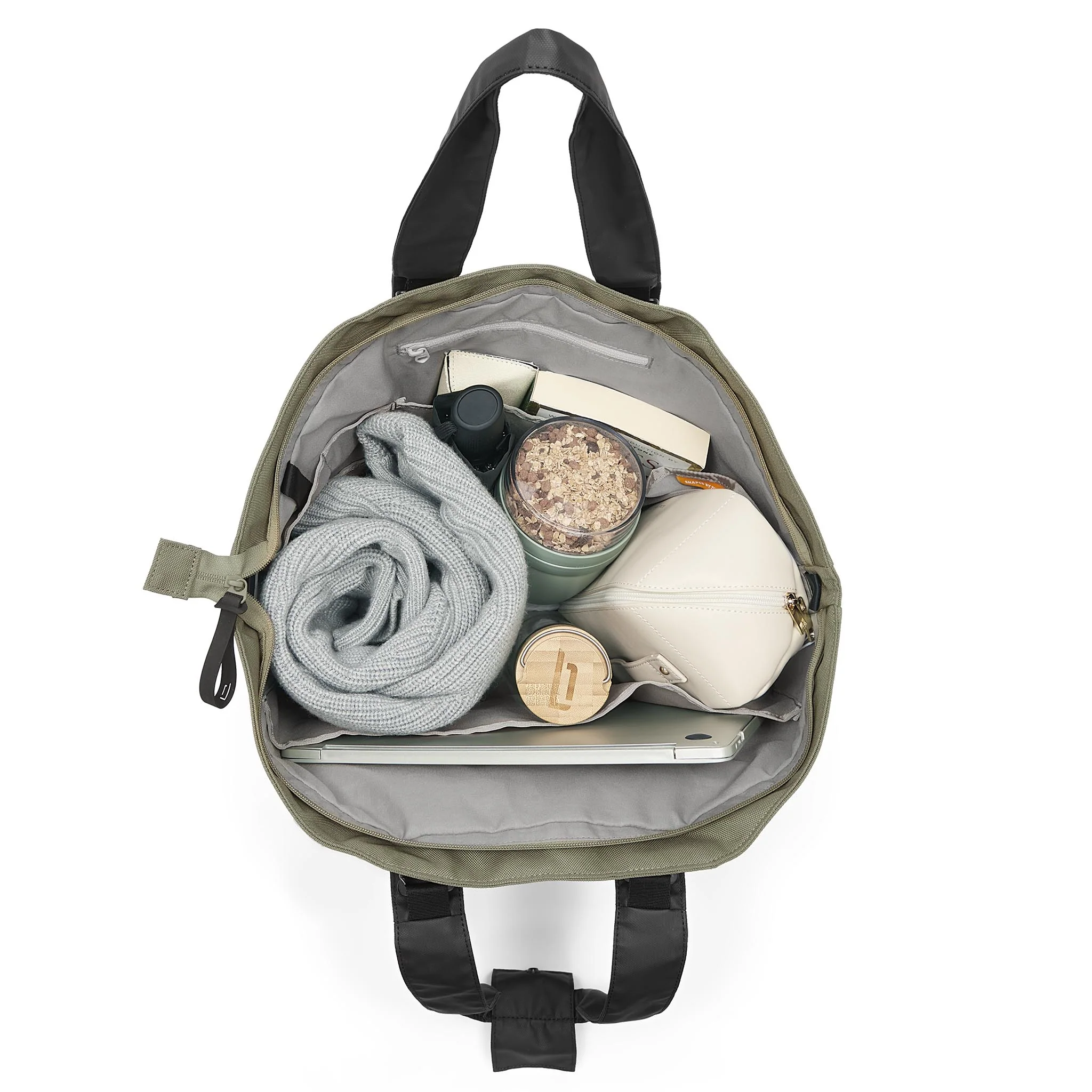 Urbaneer Tote Bag Utility – Olive Green - Image 8