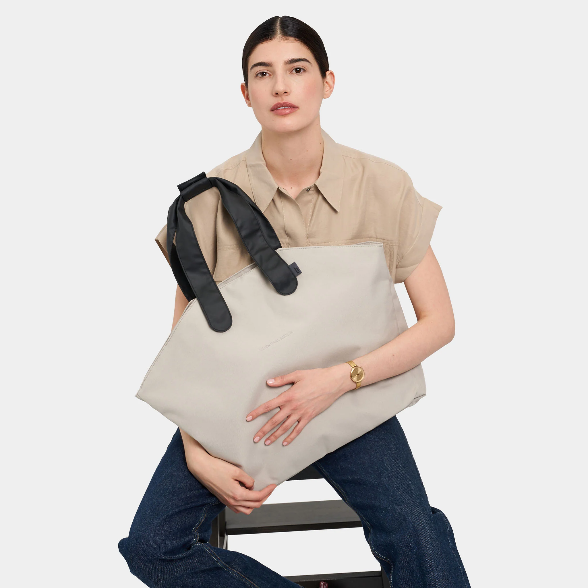 Urbaneer Tote Bag Core – Beige - Image 4