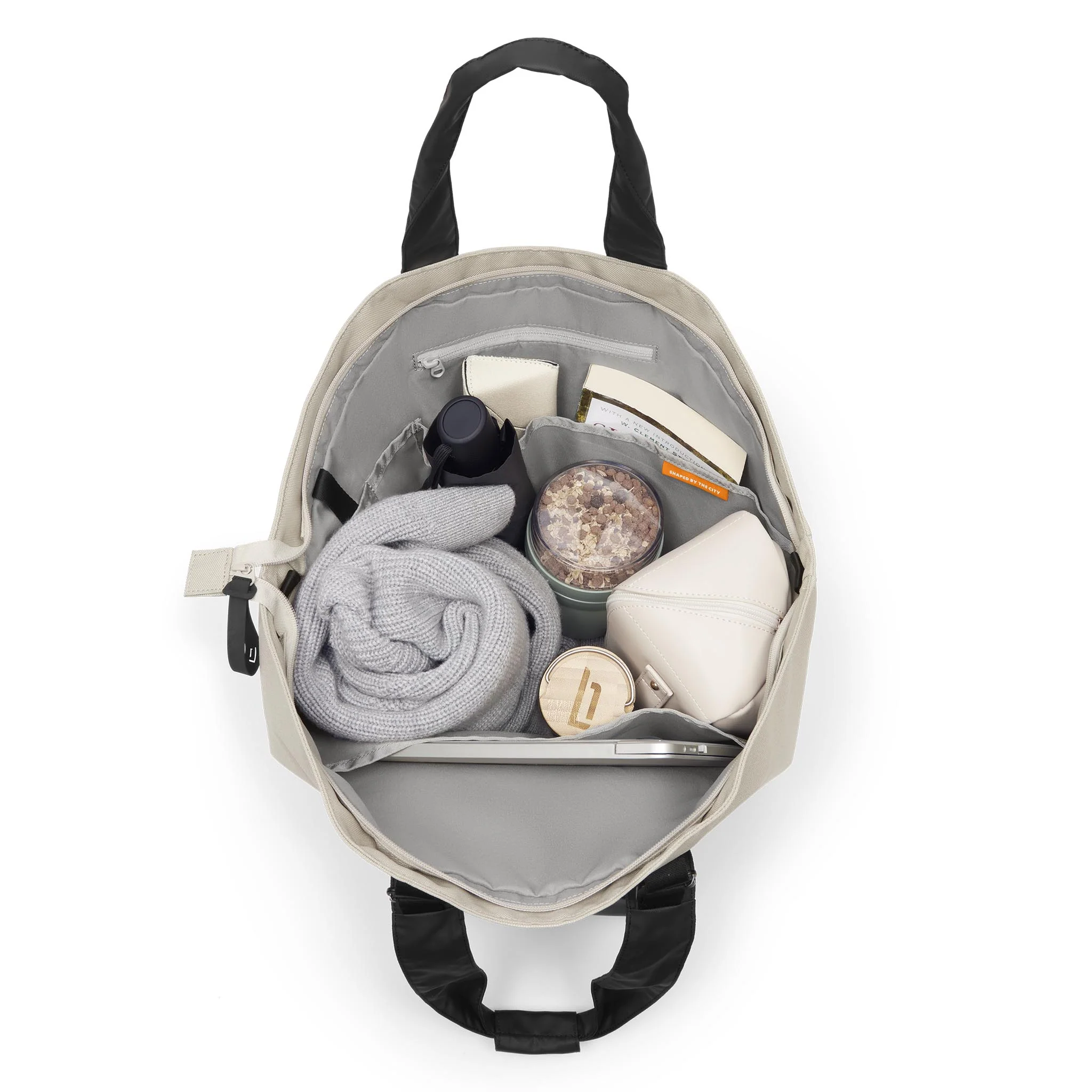 Urbaneer Tote Bag Utility+ – Beige - Image 7