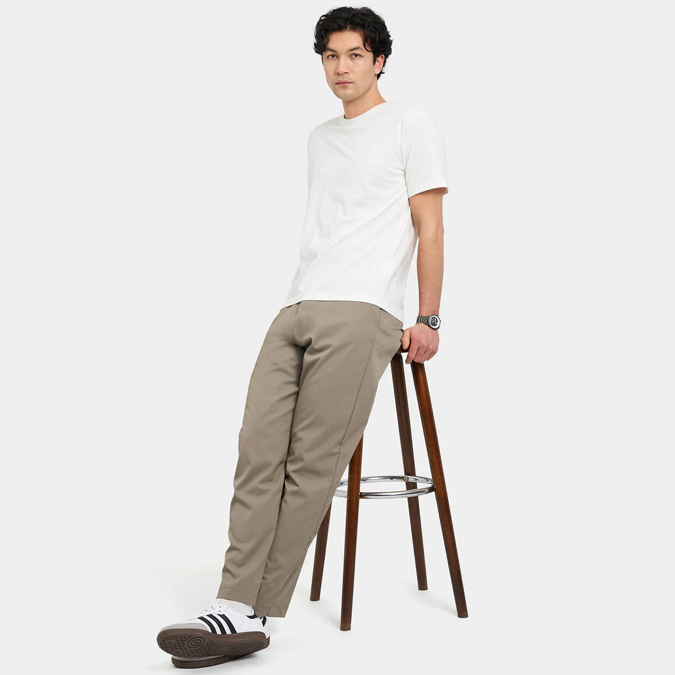 Circular T-Shirt – Off-White - Image 6