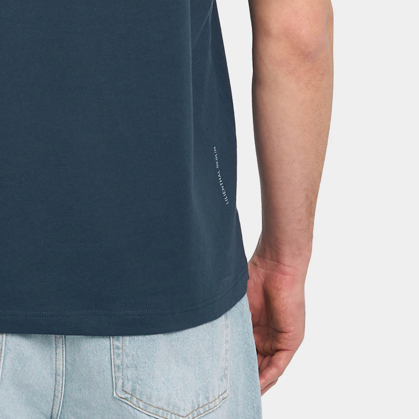 Circular T-Shirt – Navy - Image 5