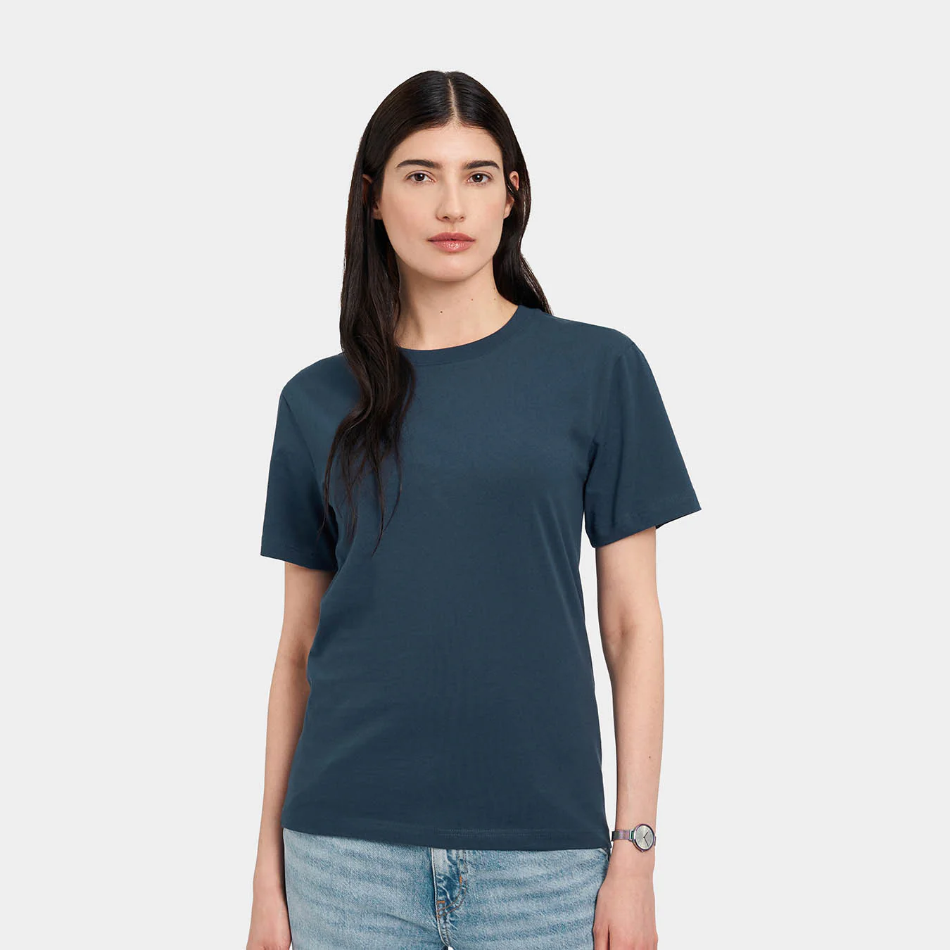 Circular T-Shirt – Navy - Image 7