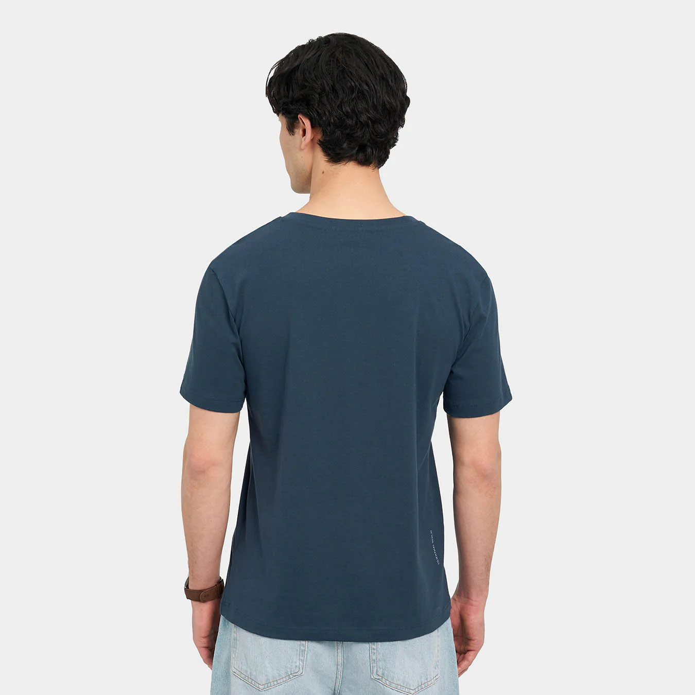 Circular T-Shirt – Navy - Image 8