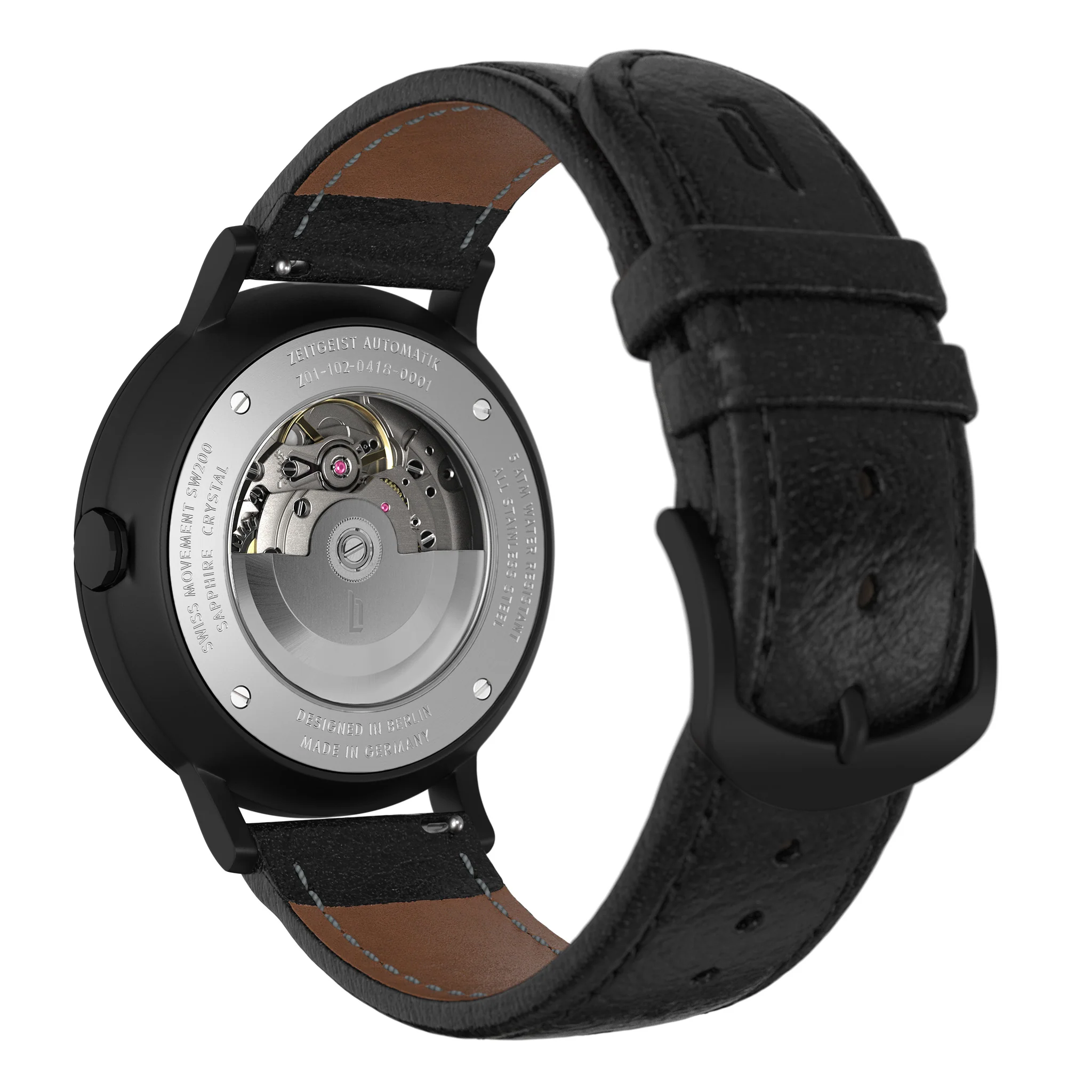 Zeitgeist Automatik – All Black - Image 8