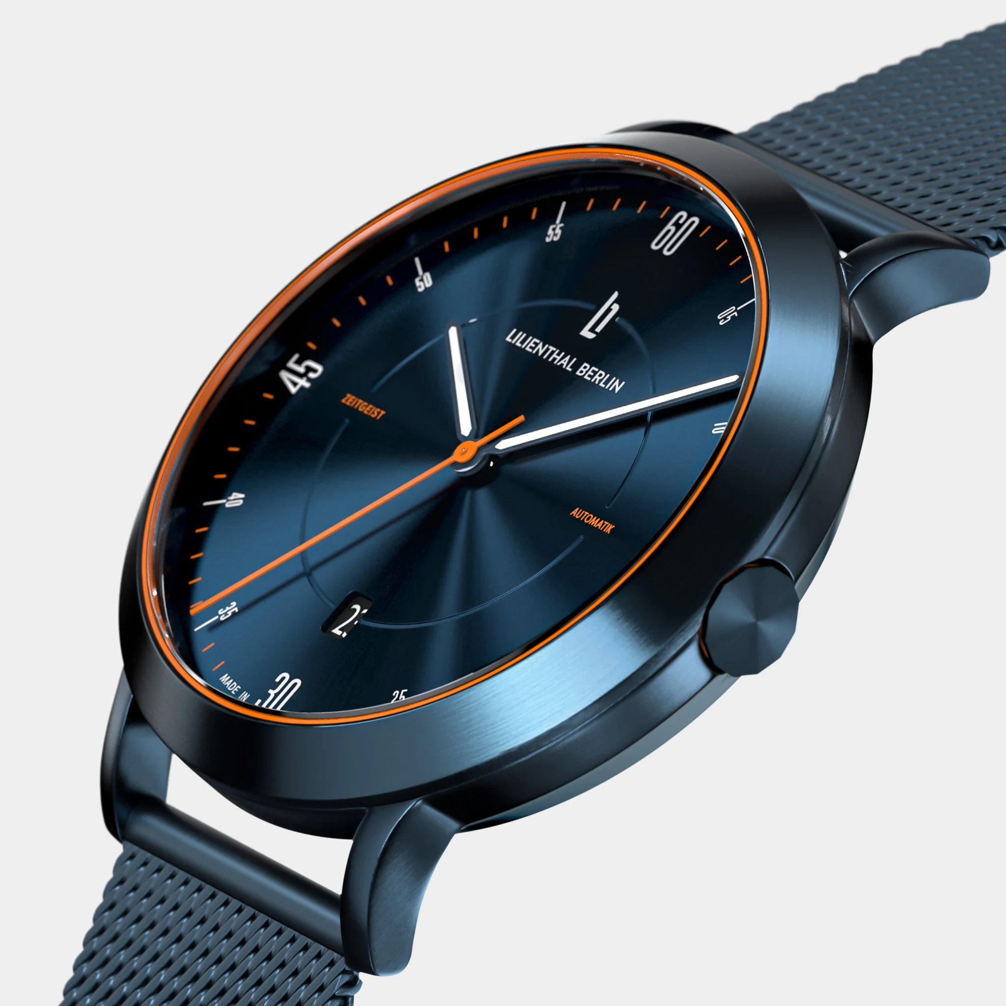 Zeitgeist Automatik Blue Orange - Image 3