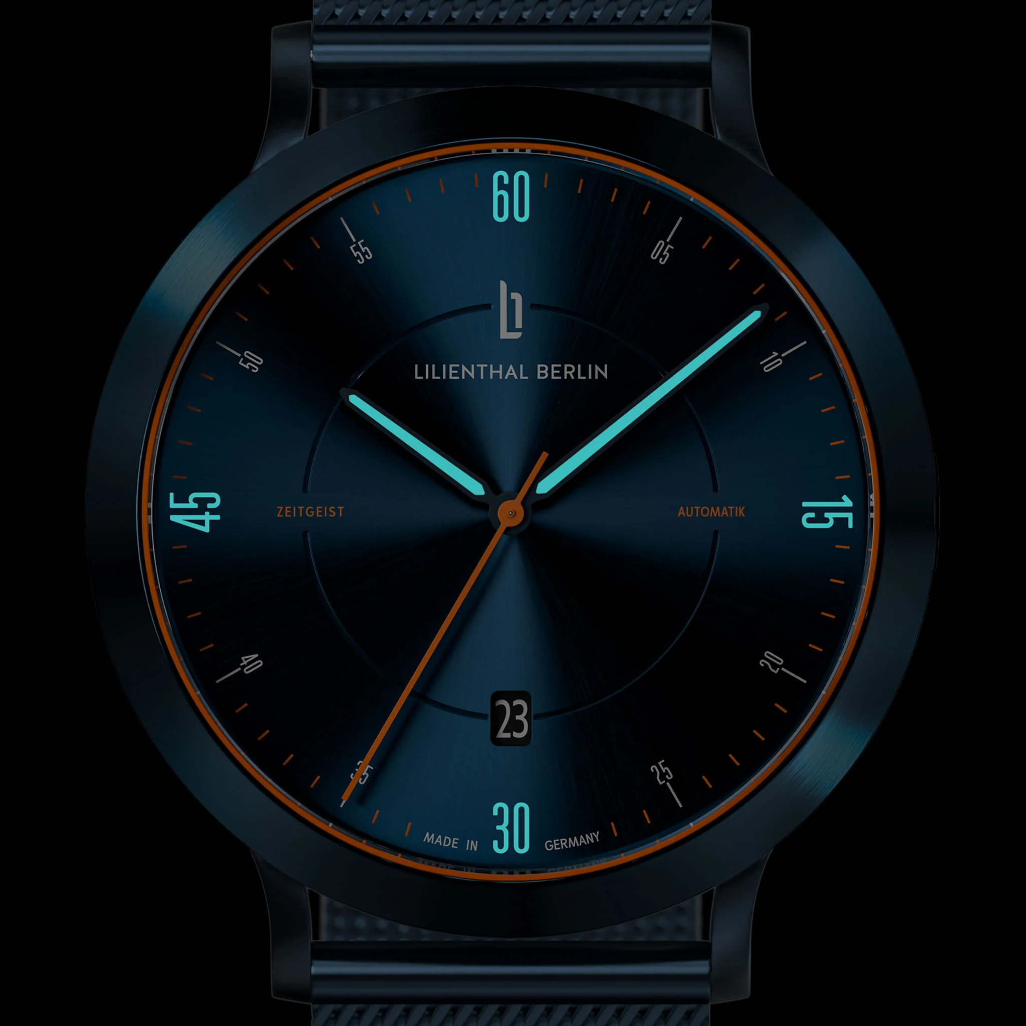Zeitgeist Automatik Blue Orange - Image 8
