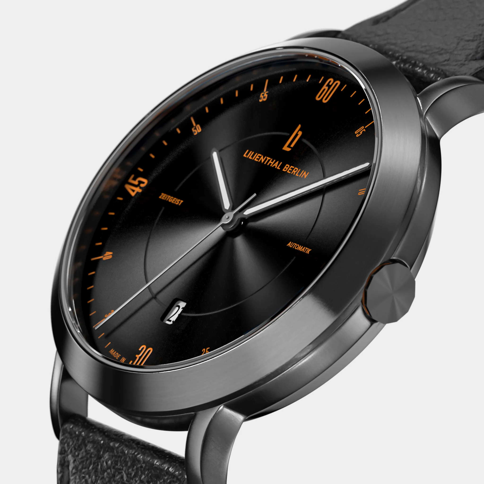 Zeitgeist Automatik – Dark Silver Orange - Image 3