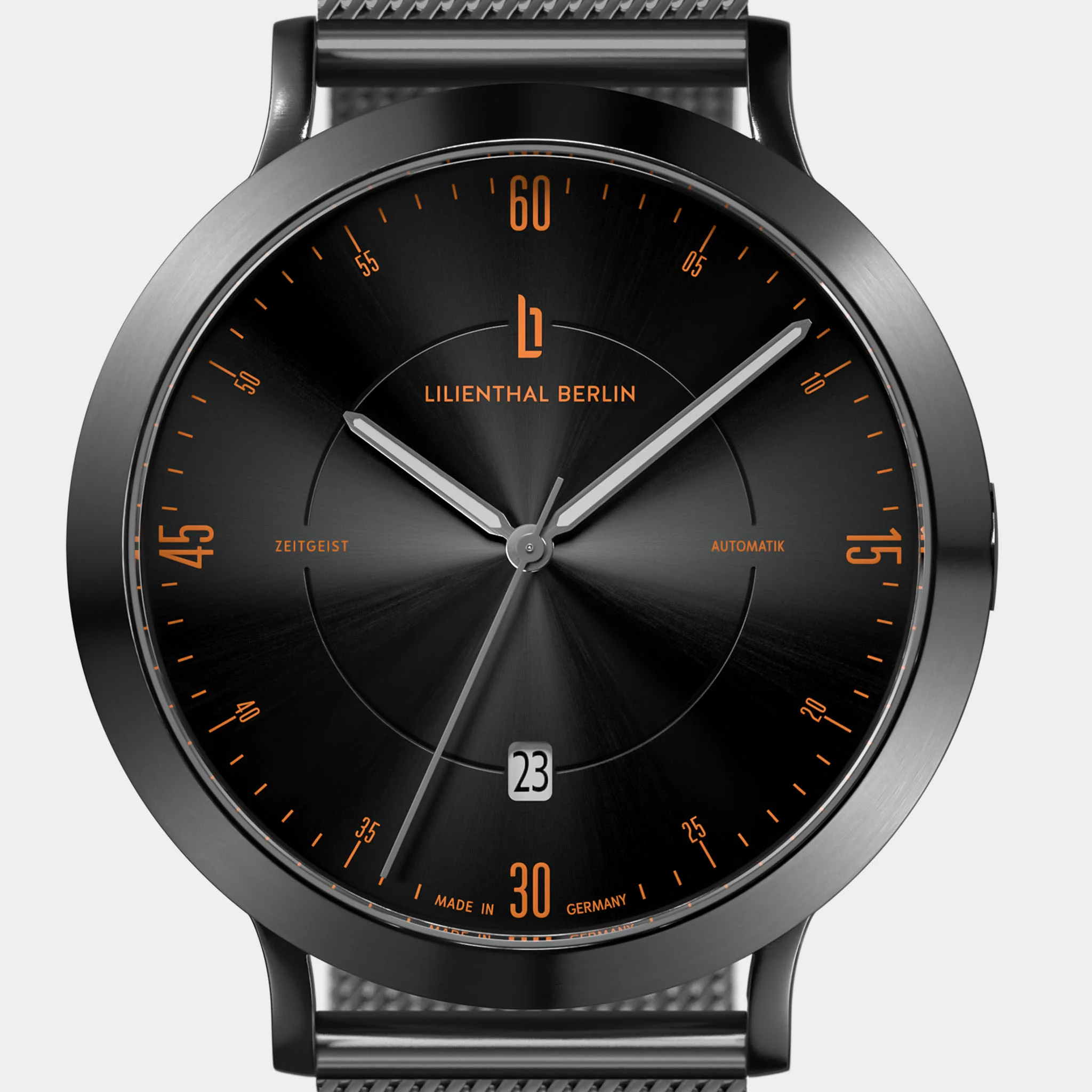 Zeitgeist Automatik – Dark Silver Orange - Image 8