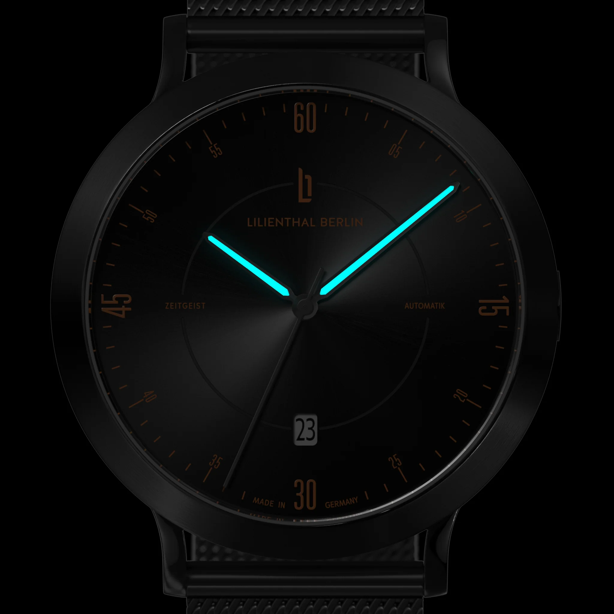 Zeitgeist Automatik – Dark Silver Orange - Image 9