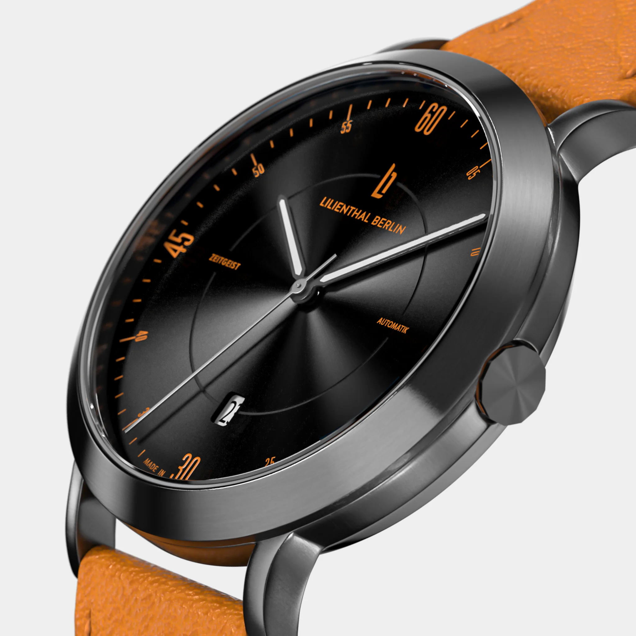Zeitgeist Automatik – Dark Silver Orange - Image 2