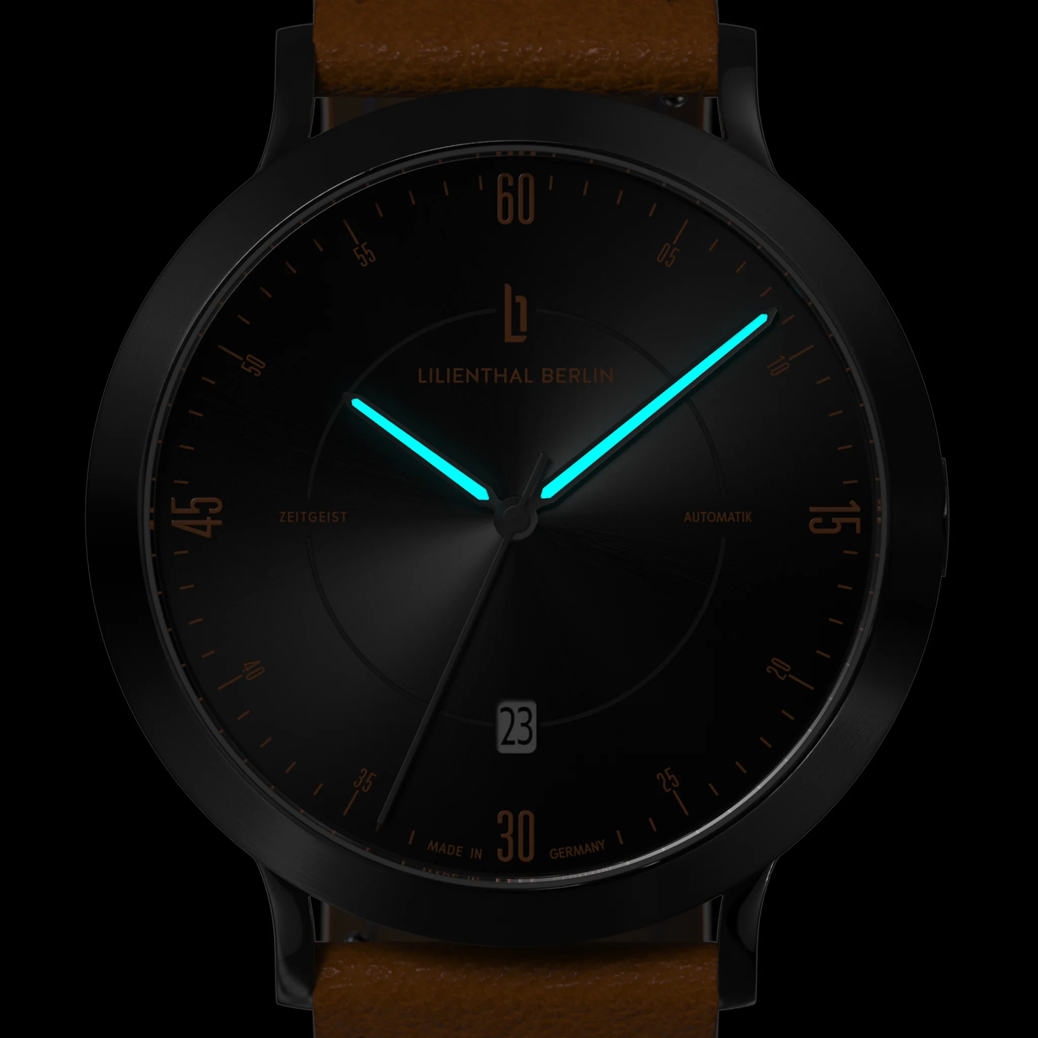 Zeitgeist Automatik – Dark Silver Orange - Image 8